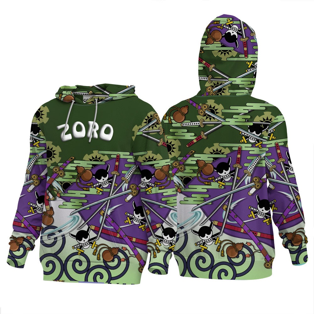 One Piece anime hoodie