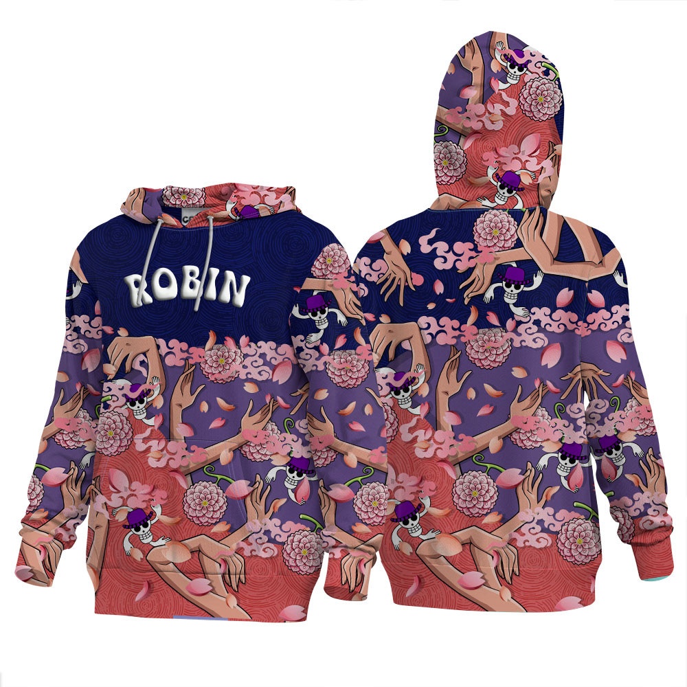 One Piece anime hoodie