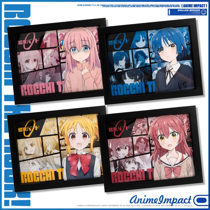 Bocchi the rock anime Picture frame painting