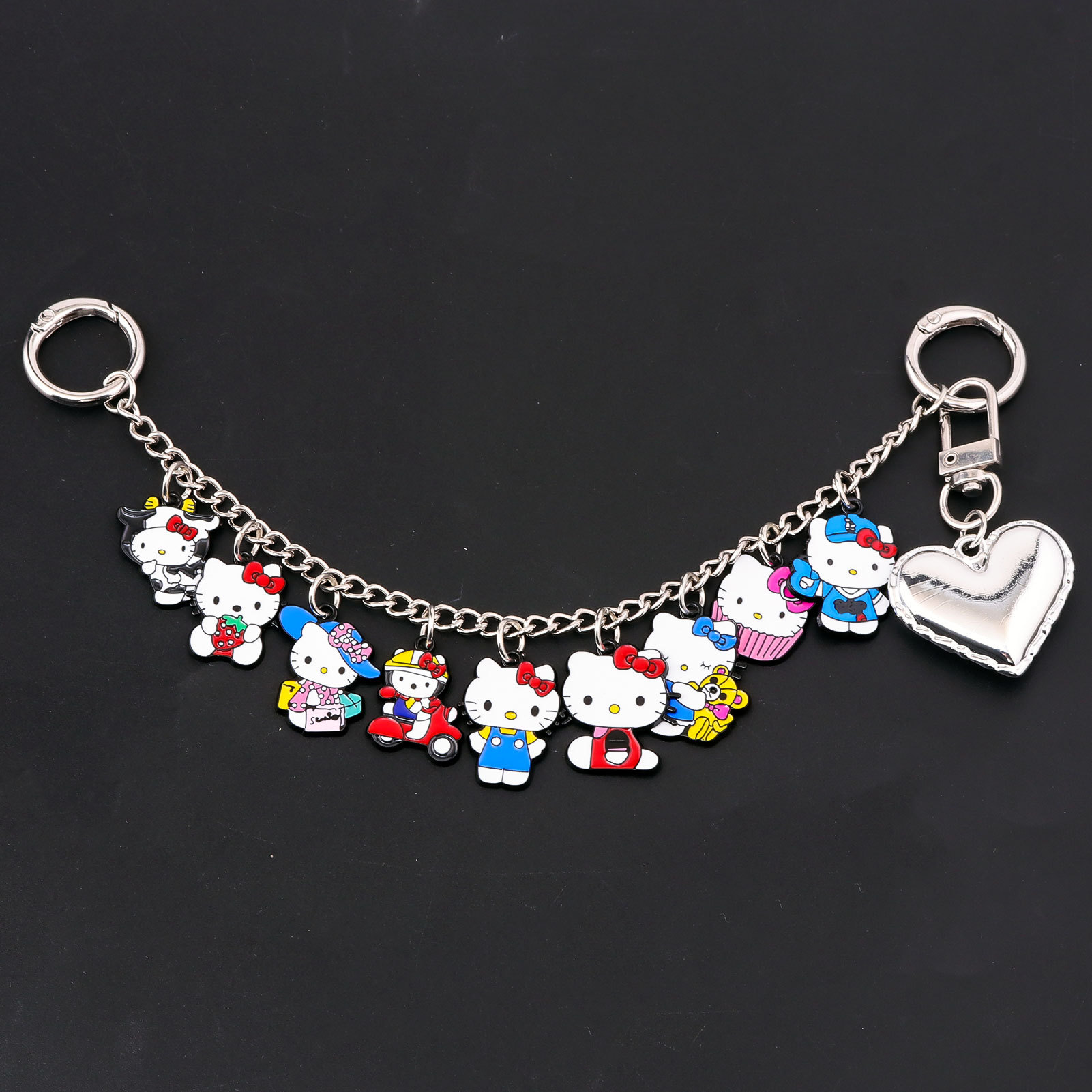 hello kitty anime keychain