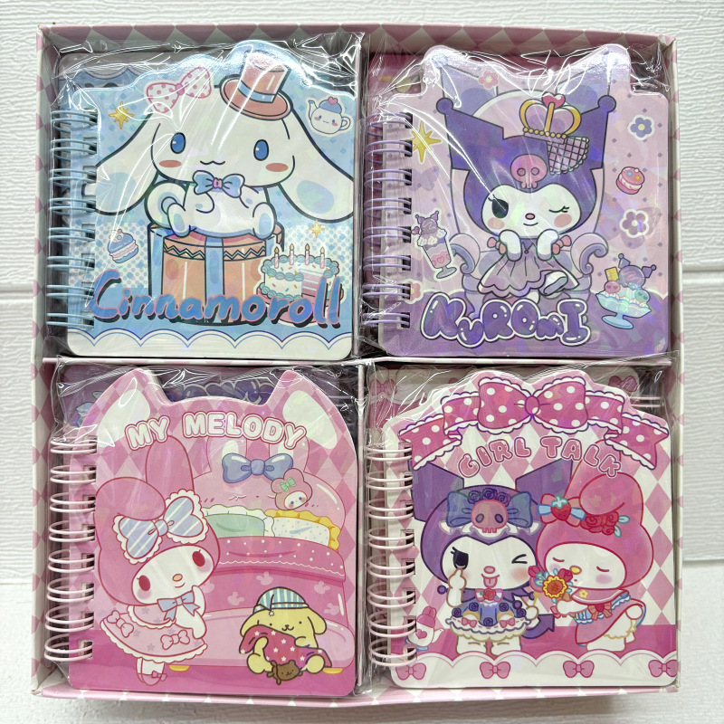 Kuromi anime notebook 24 pcs a set