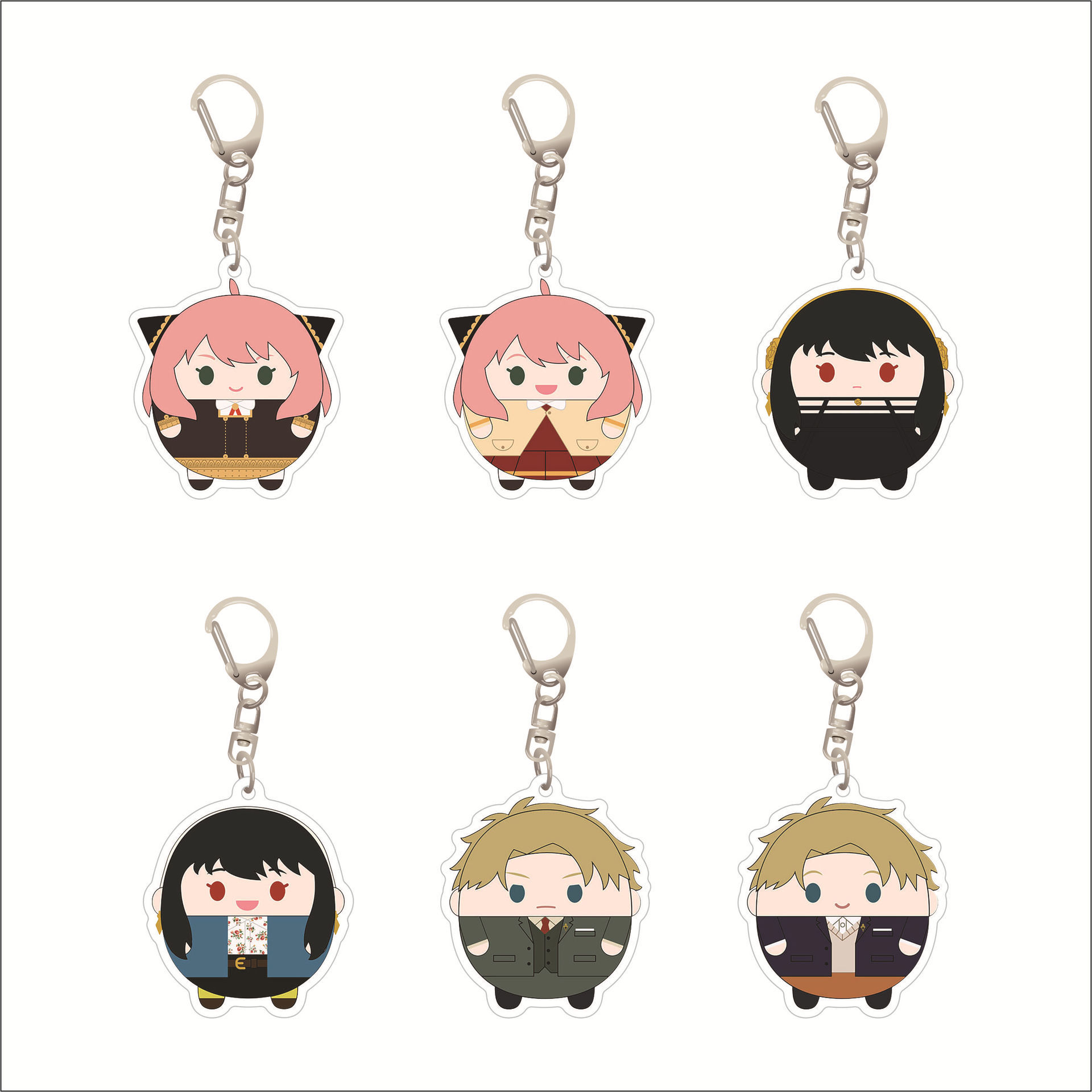 SPY×FAMILY anime keychain