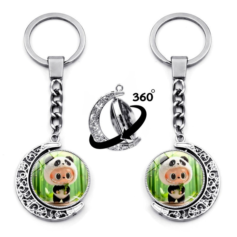 Labubu anime keychain