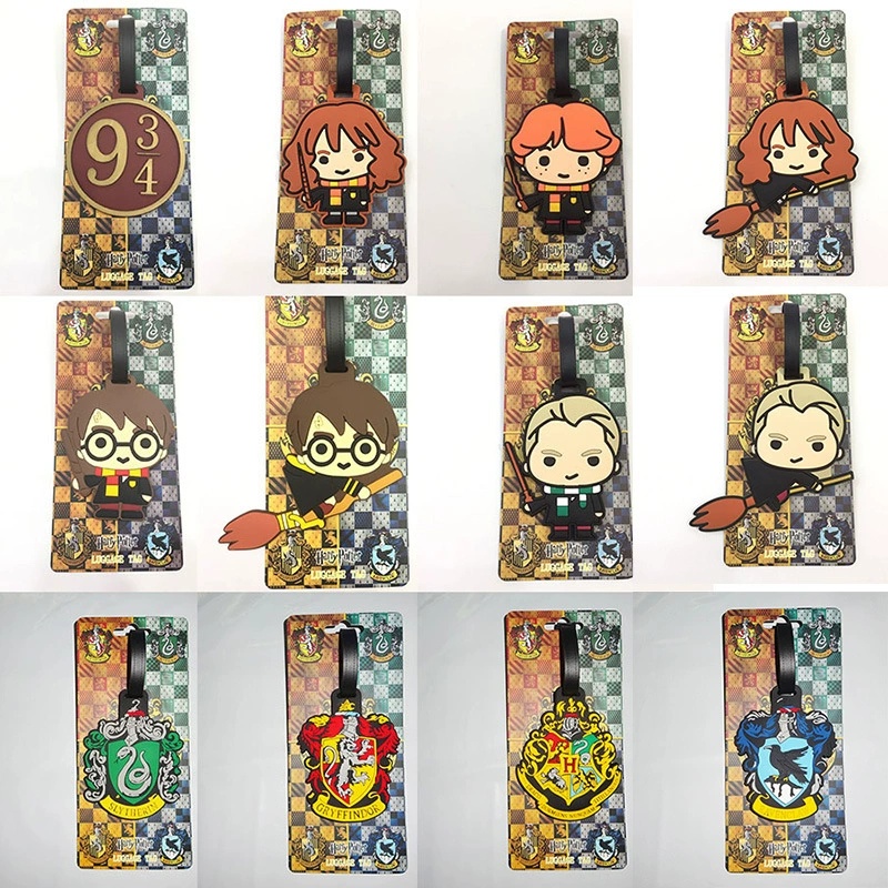 Harry Potter anime baggage tag