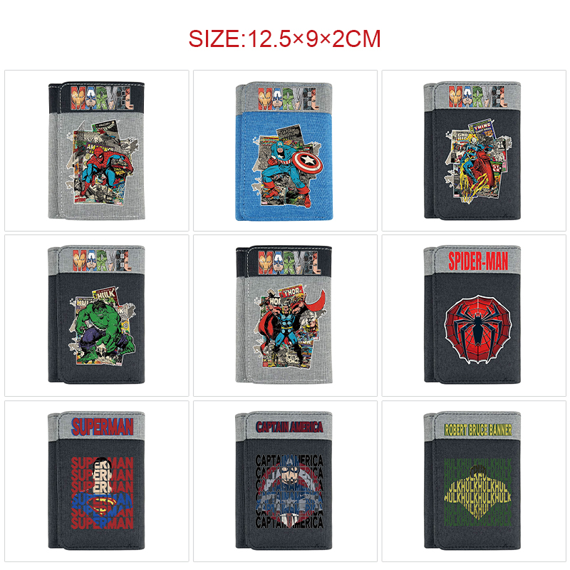 Avengers anime wallet