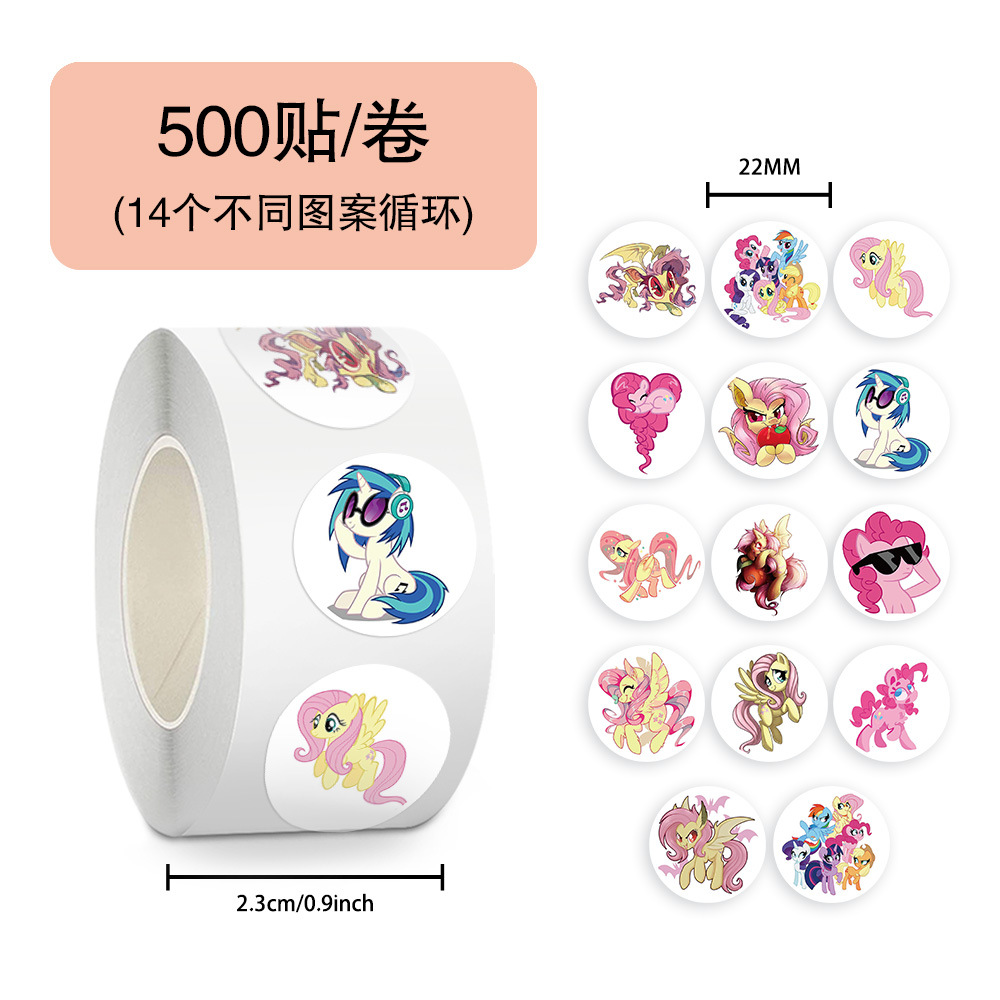 My little pony anime stickers
