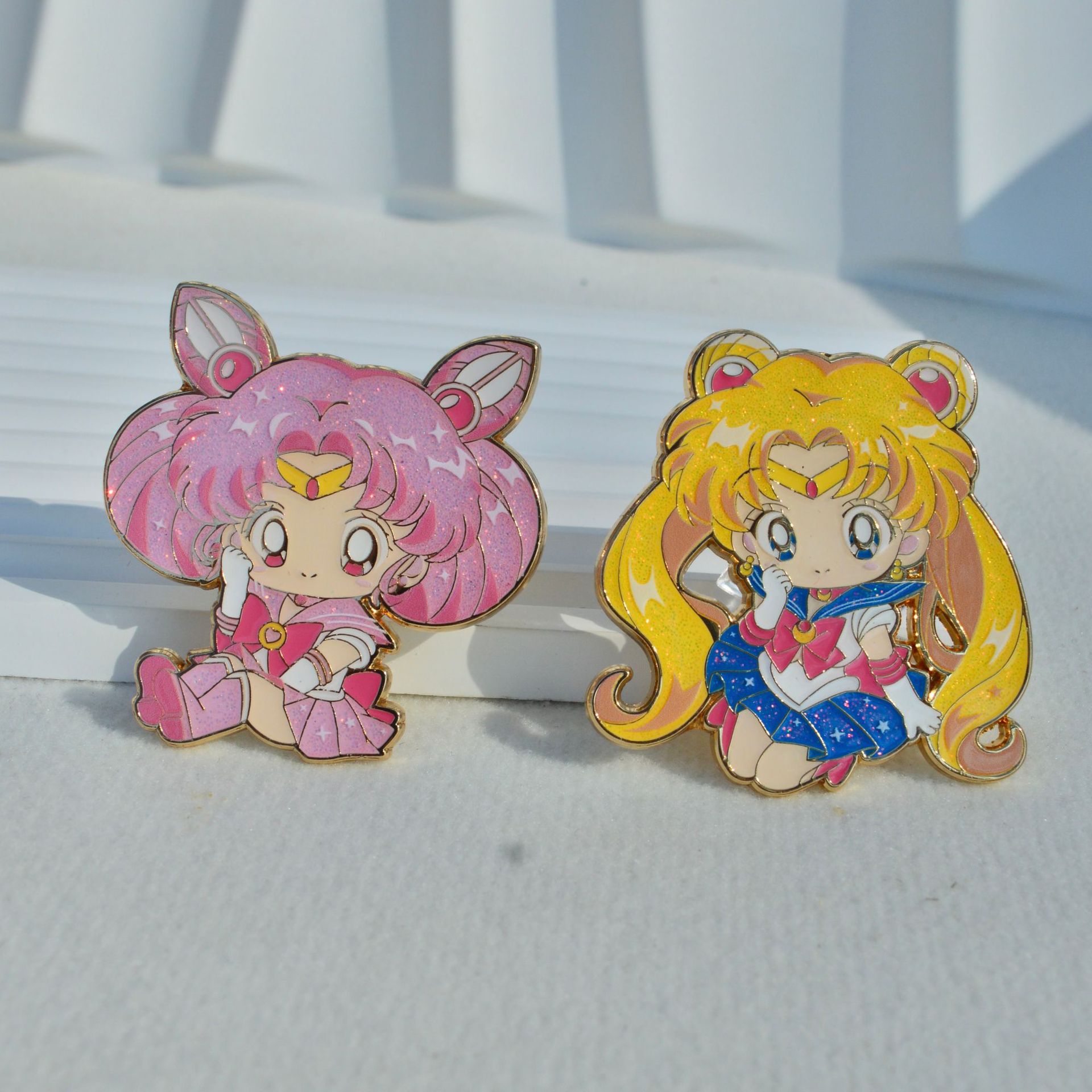 Sailor Moon Crystal anime pin 4 pcs a set