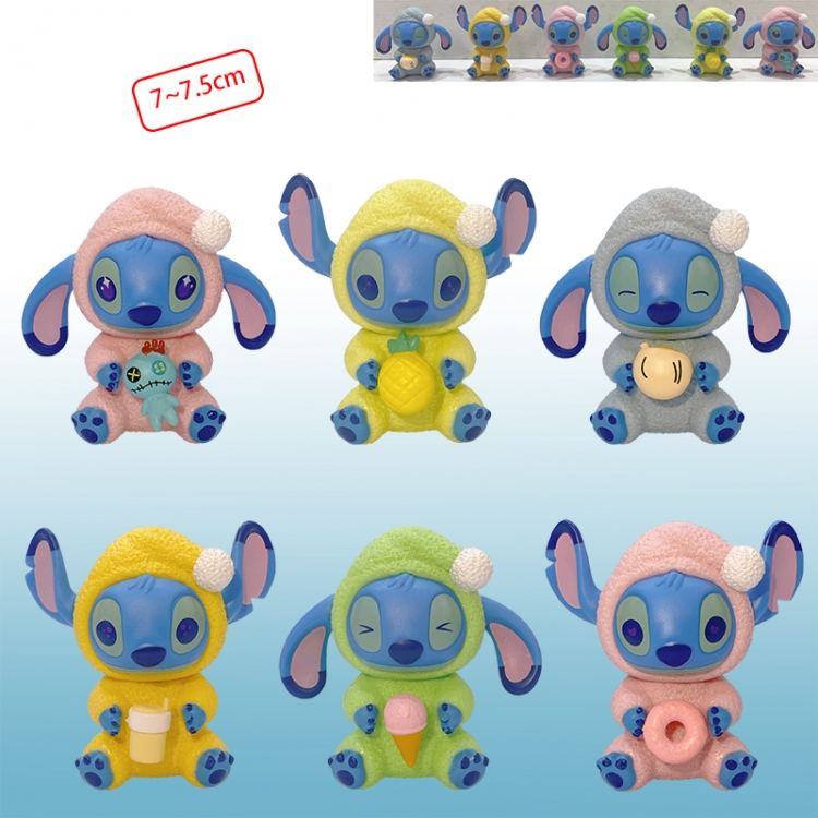 stitch anime figure 7-7.5cm