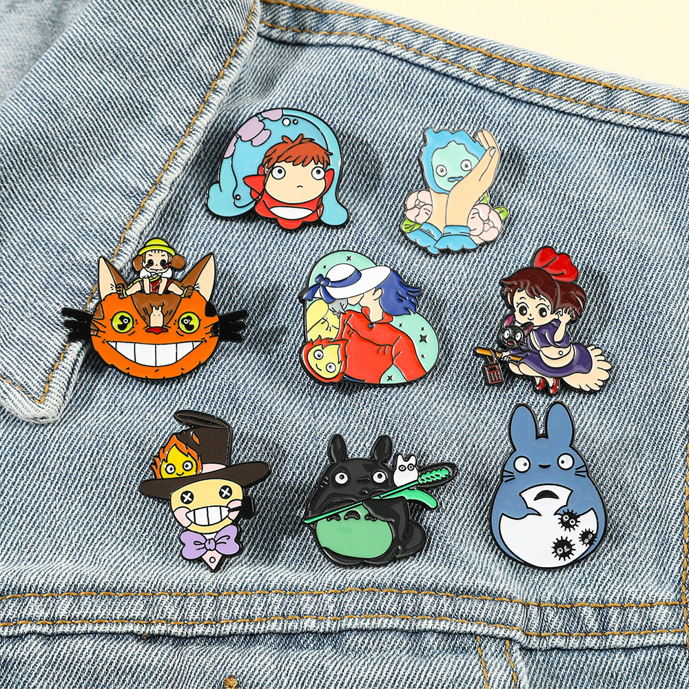 Spirited Away anime pin