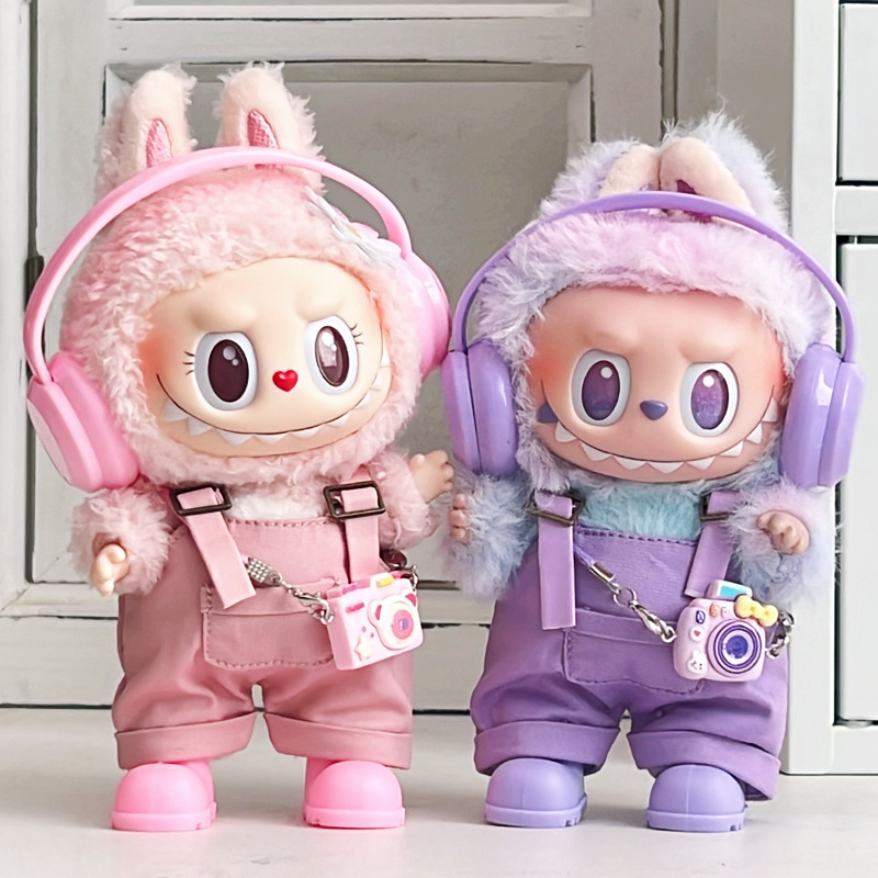 Labubu anime 17cm doll change clothes(excluding dolls)