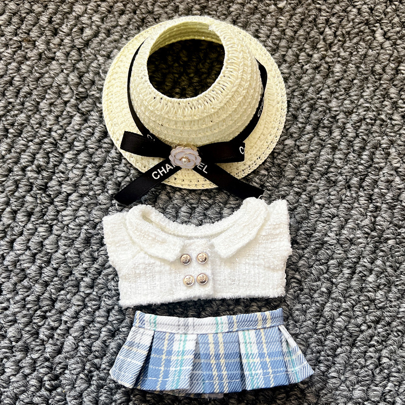 Labubu anime 17cm doll change clothes