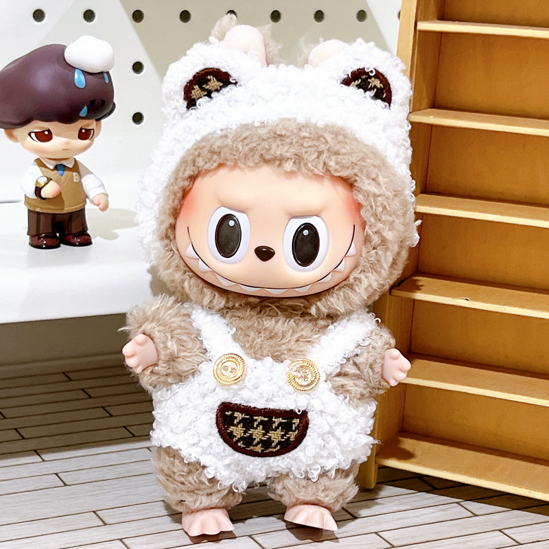 Labubu anime 17cm doll change clothes(excluding dolls)