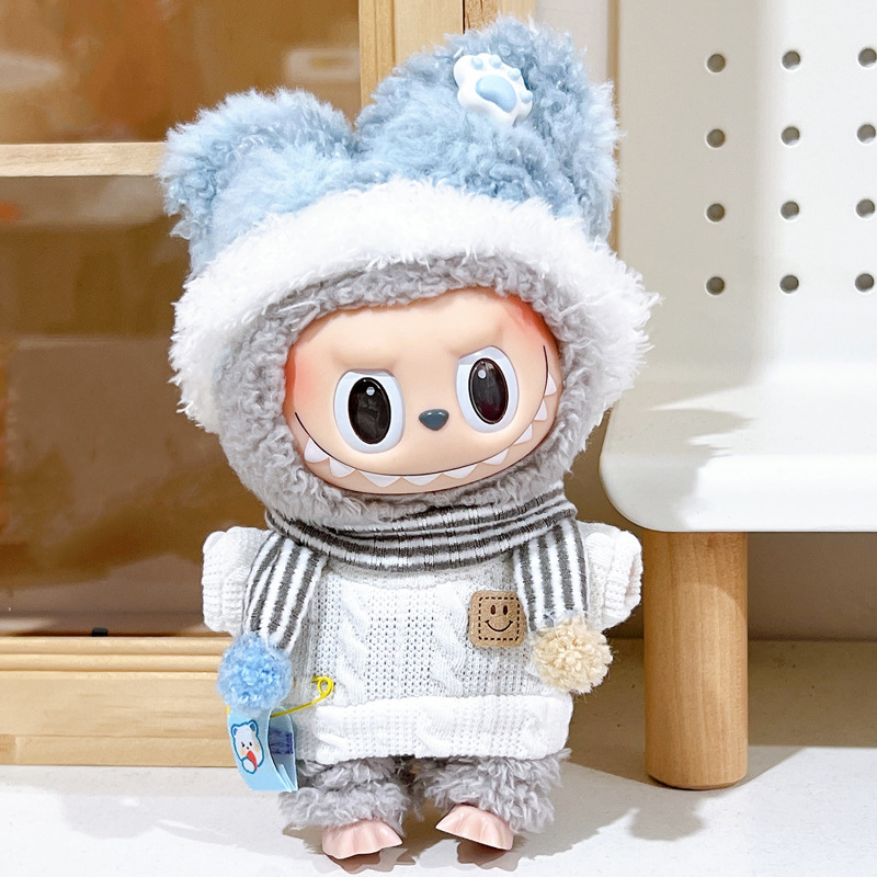 Labubu anime 17cm doll change clothes(excluding dolls)