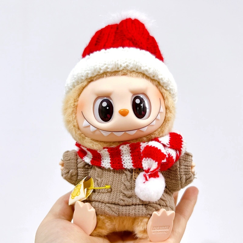 Labubu anime 17cm doll change clothes(excluding dolls)