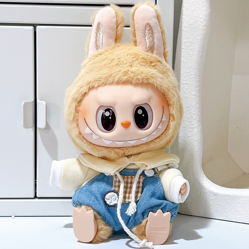 Labubu anime 17cm doll change clothes(excluding dolls)