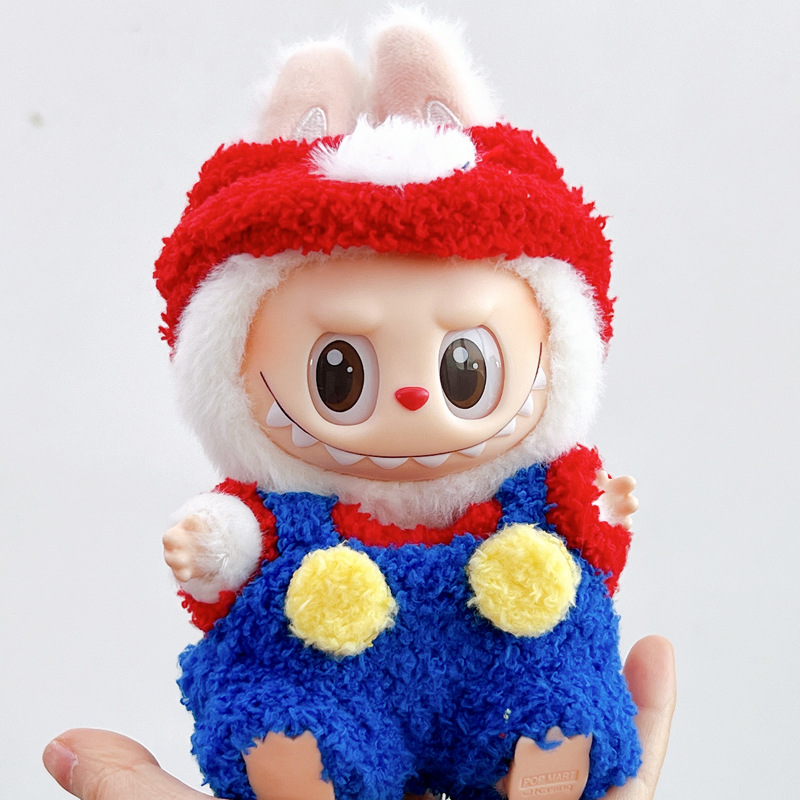 Labubu anime 17cm doll change clothes(excluding dolls)
