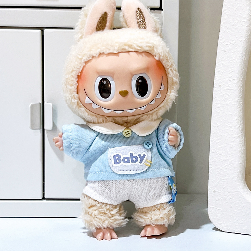 Labubu anime 17cm doll change clothes(excluding dolls)