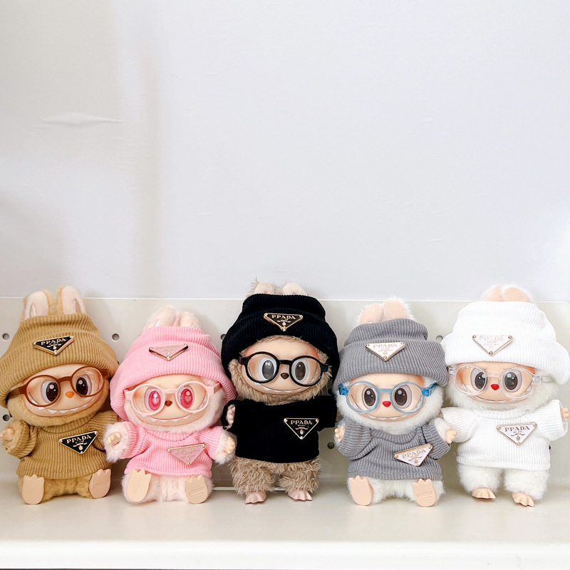 Labubu anime 17cm doll change clothes(excluding dolls)