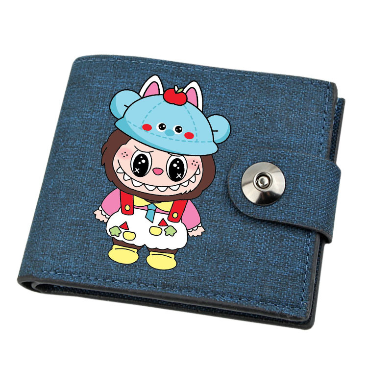 Labubu anime wallet