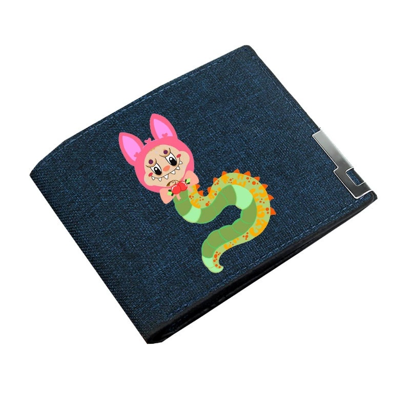 Labubu anime wallet