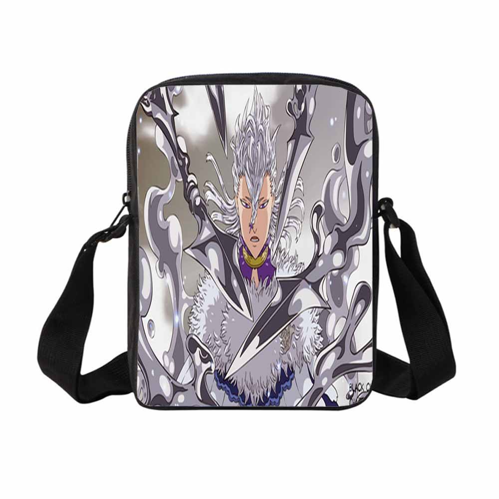 Black Clover anime shoulder bag