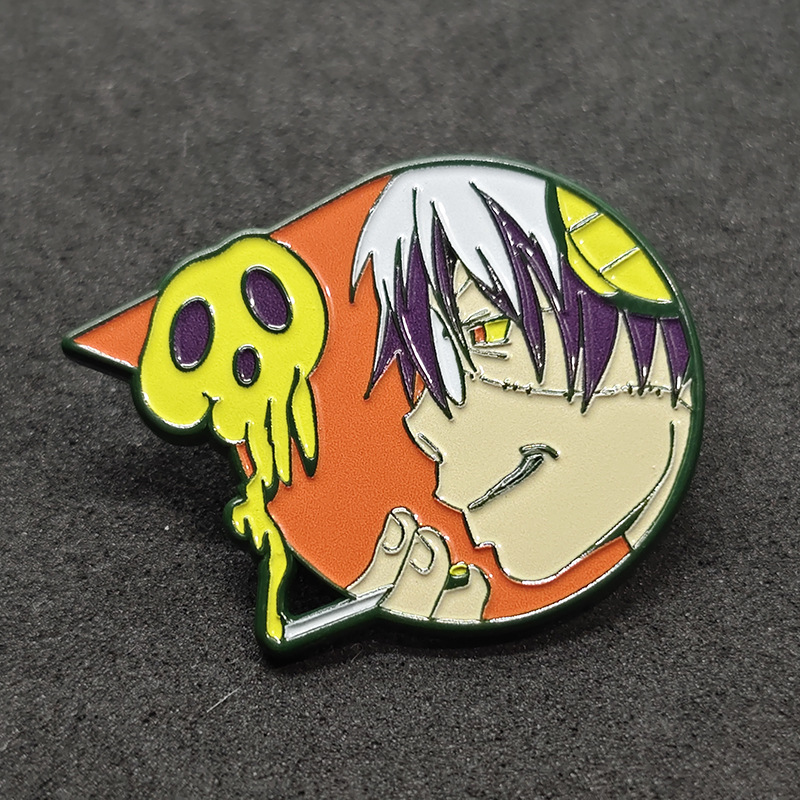 soul eater anime pin 2 pcs a set