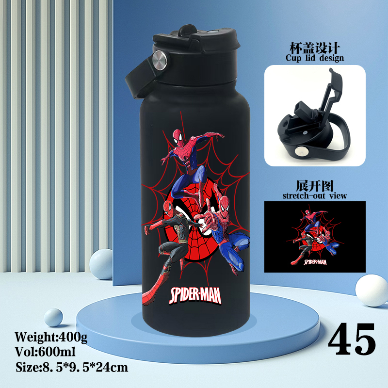 spider man anime vacuum cup