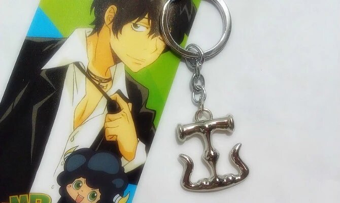 hitman reborn anime keychain