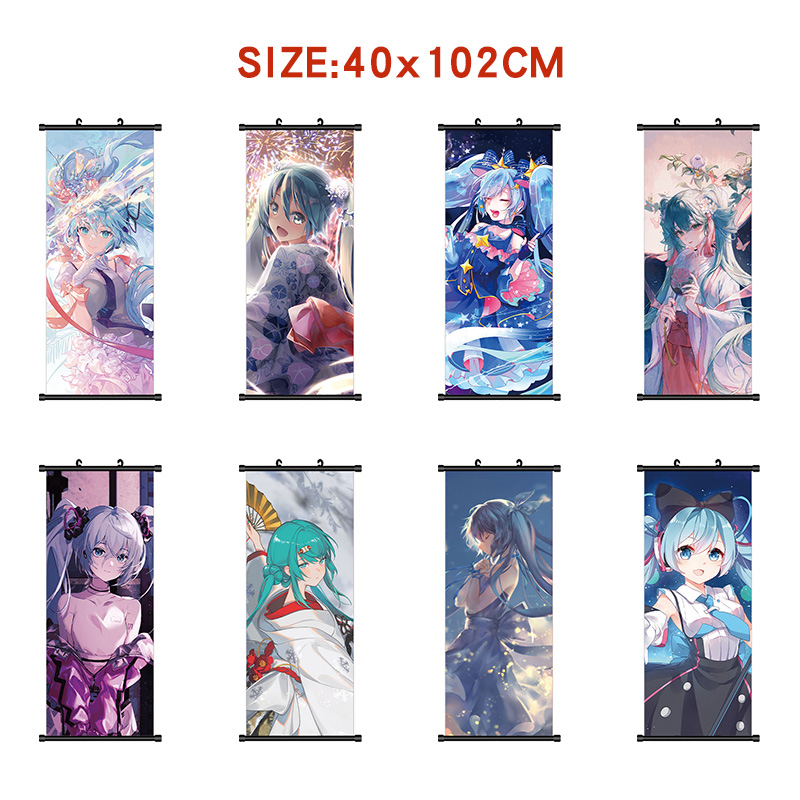 Hatsune Miku anime wallscroll 40*120cm