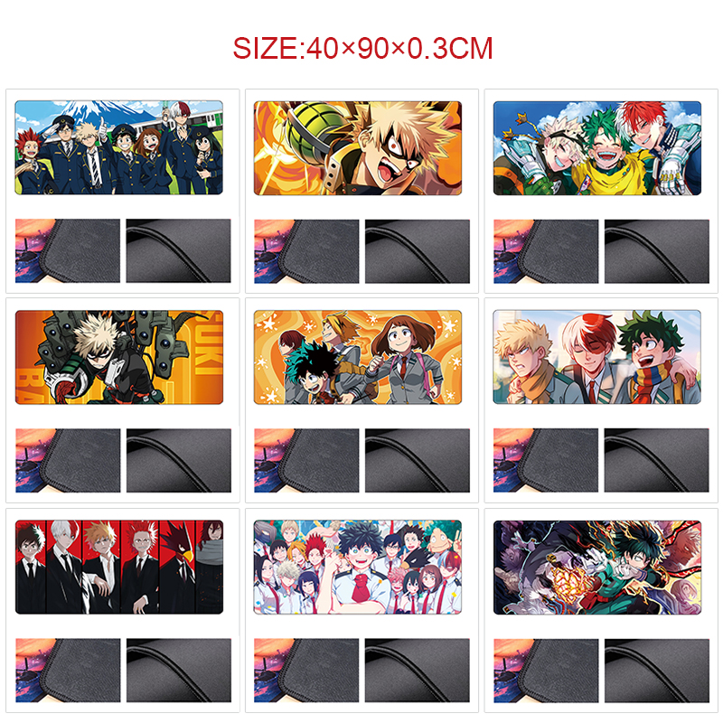 My Hero Academia anime Mouse pad 90*40cm