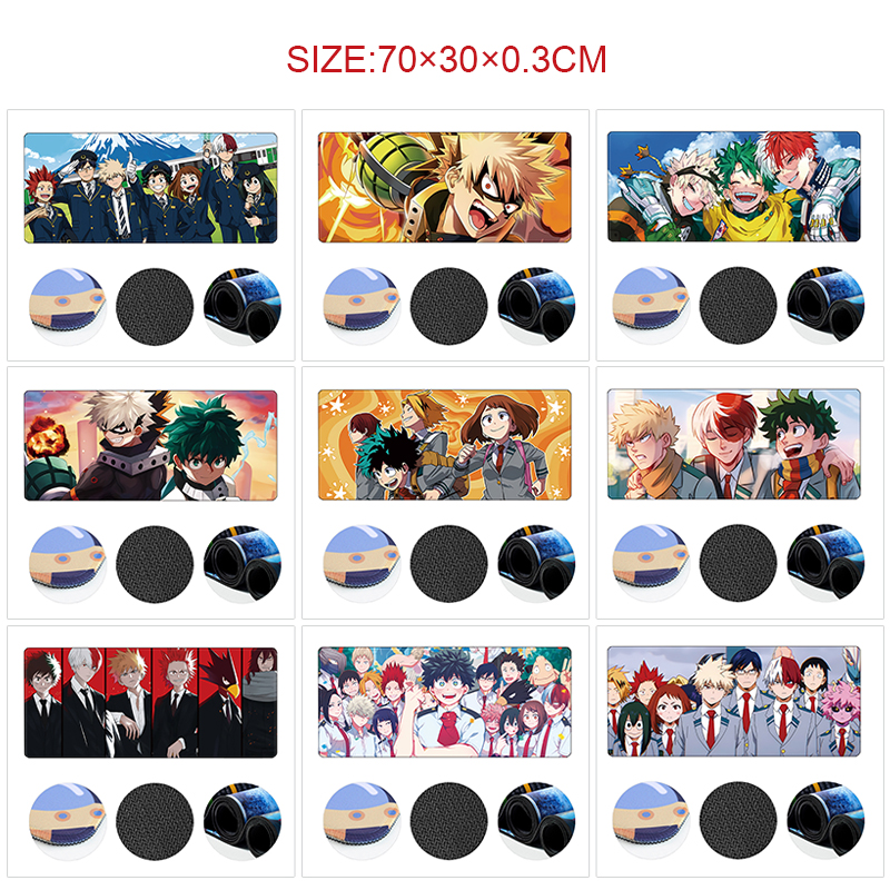 My Hero Academia anime Mouse pad 70*30cm
