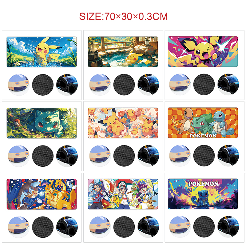 Pokemon anime Mouse pad 70*30cm
