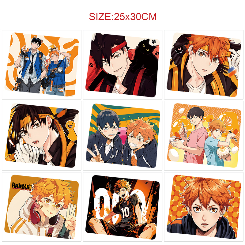 Haikyuu anime Mouse pad 25*30cm