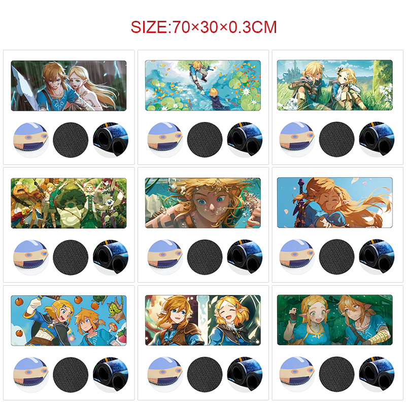 The Legend of Zelda anime Mouse pad 70*30cm