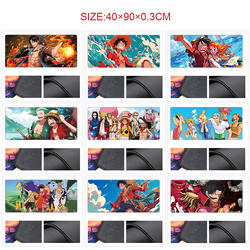 One Piece anime Mouse pad 90*40cm