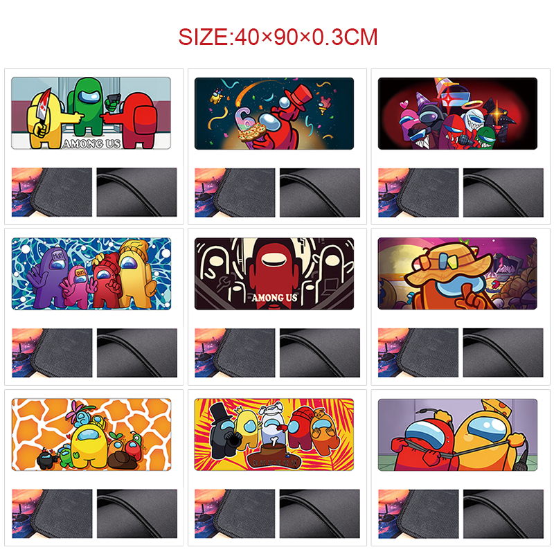 Among Us anime Mouse pad 90*40cm