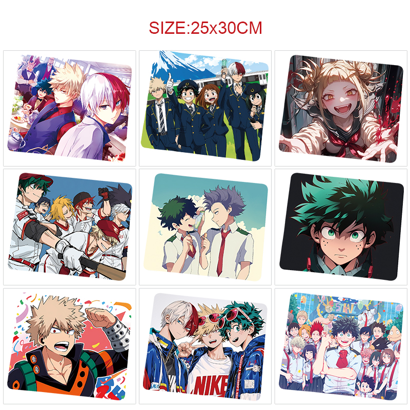 My Hero Academia anime Mouse pad 25*30cm