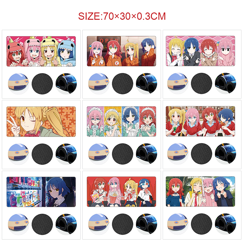 Bocchi the rock anime Mouse pad 70*30cm