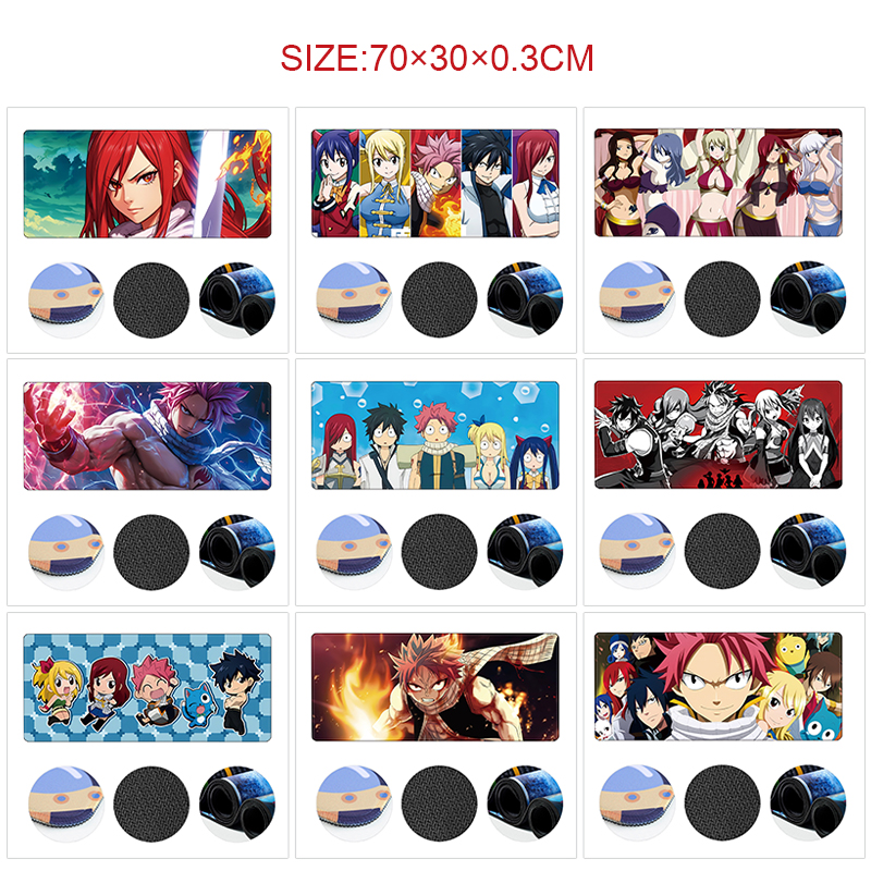 Fairy Tail anime Mouse pad 70*30cm