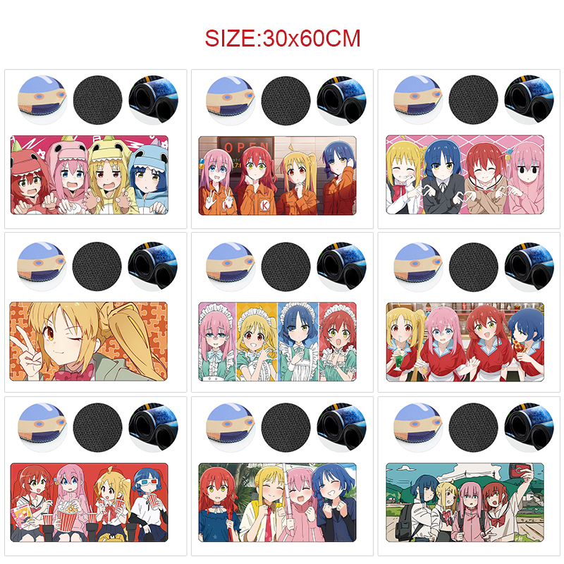 Bocchi the rock anime Mouse pad 60*30cm