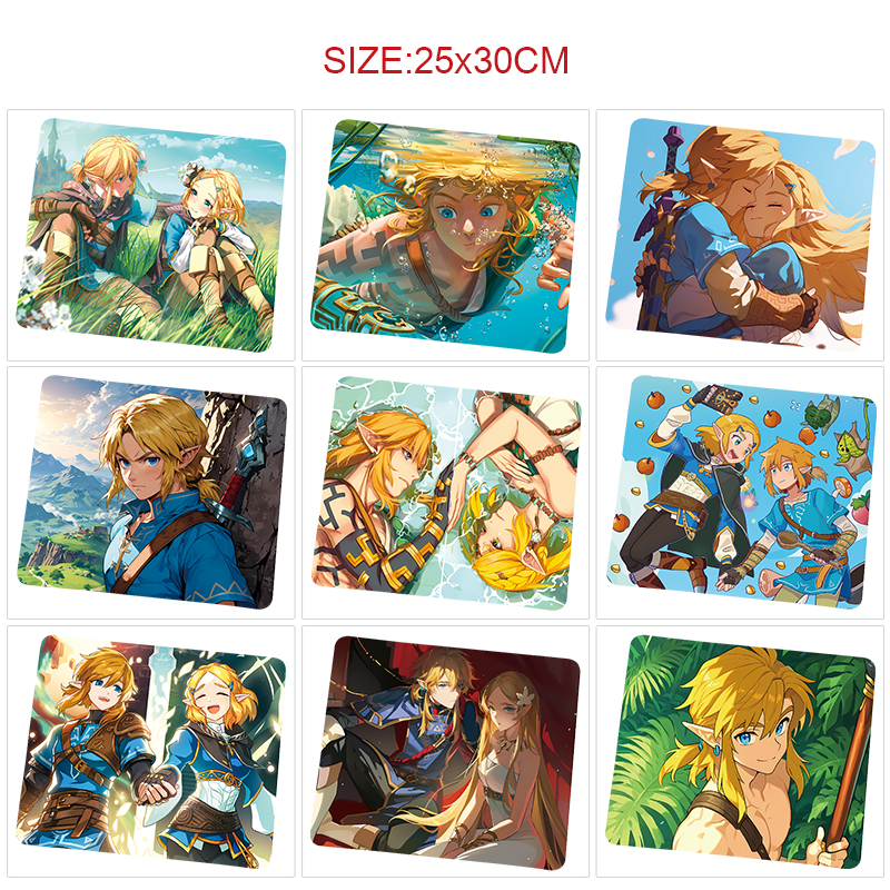 The Legend of Zelda anime Mouse pad 25*30cm