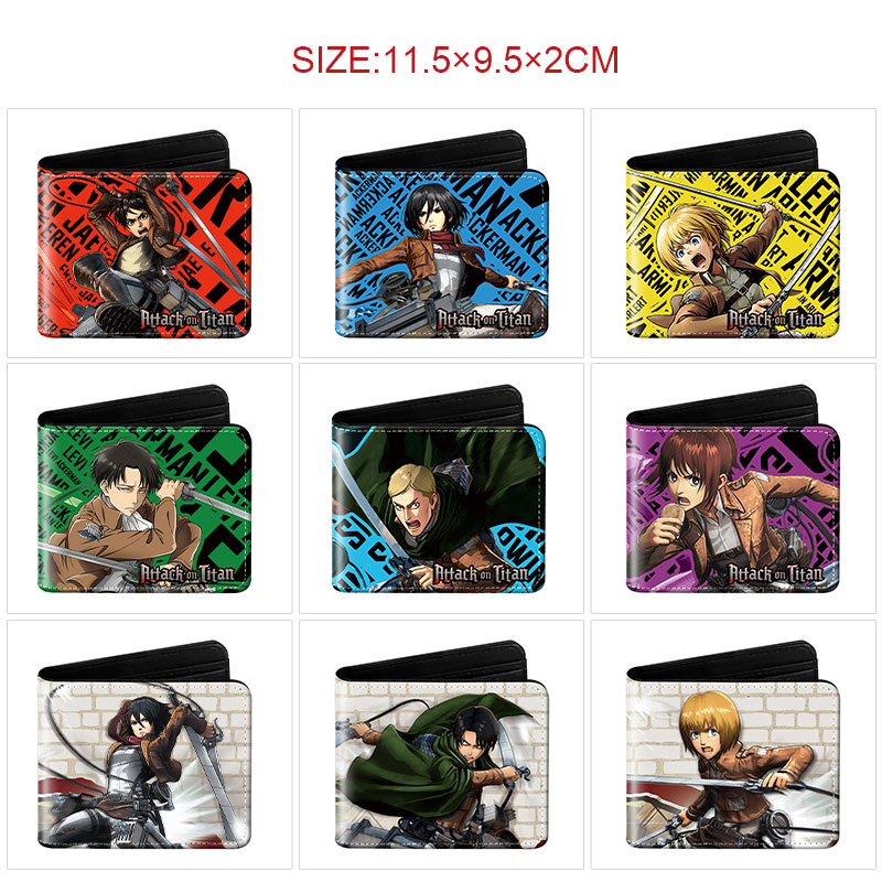 Attack on Titan anime wallet