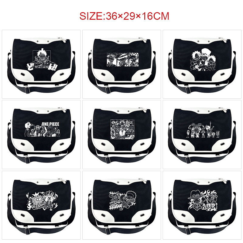 One Piece anime shoulder bag