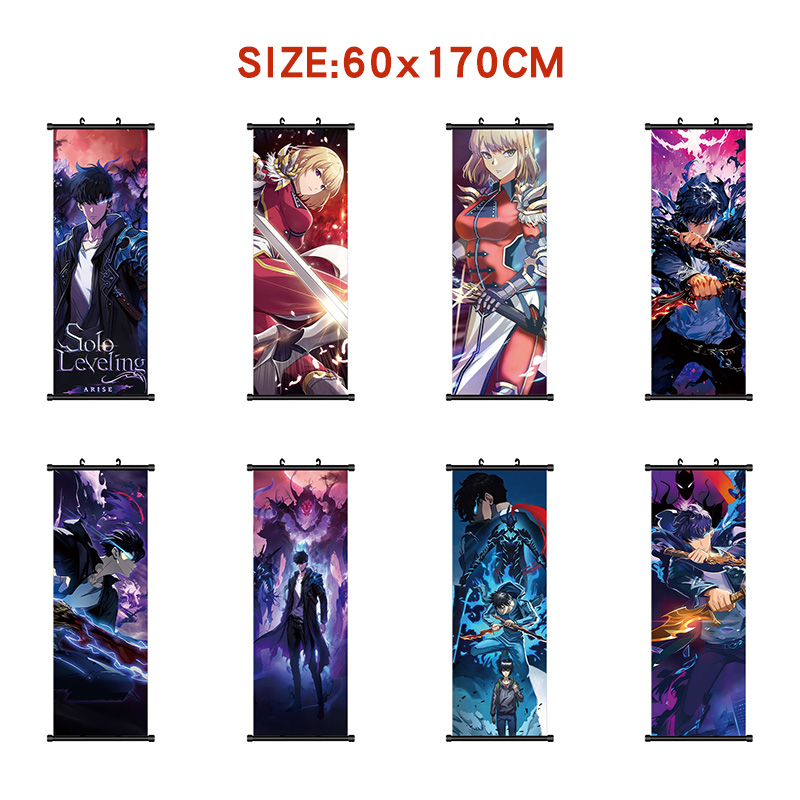 Solo Leveling anime wallscroll 60*170cm