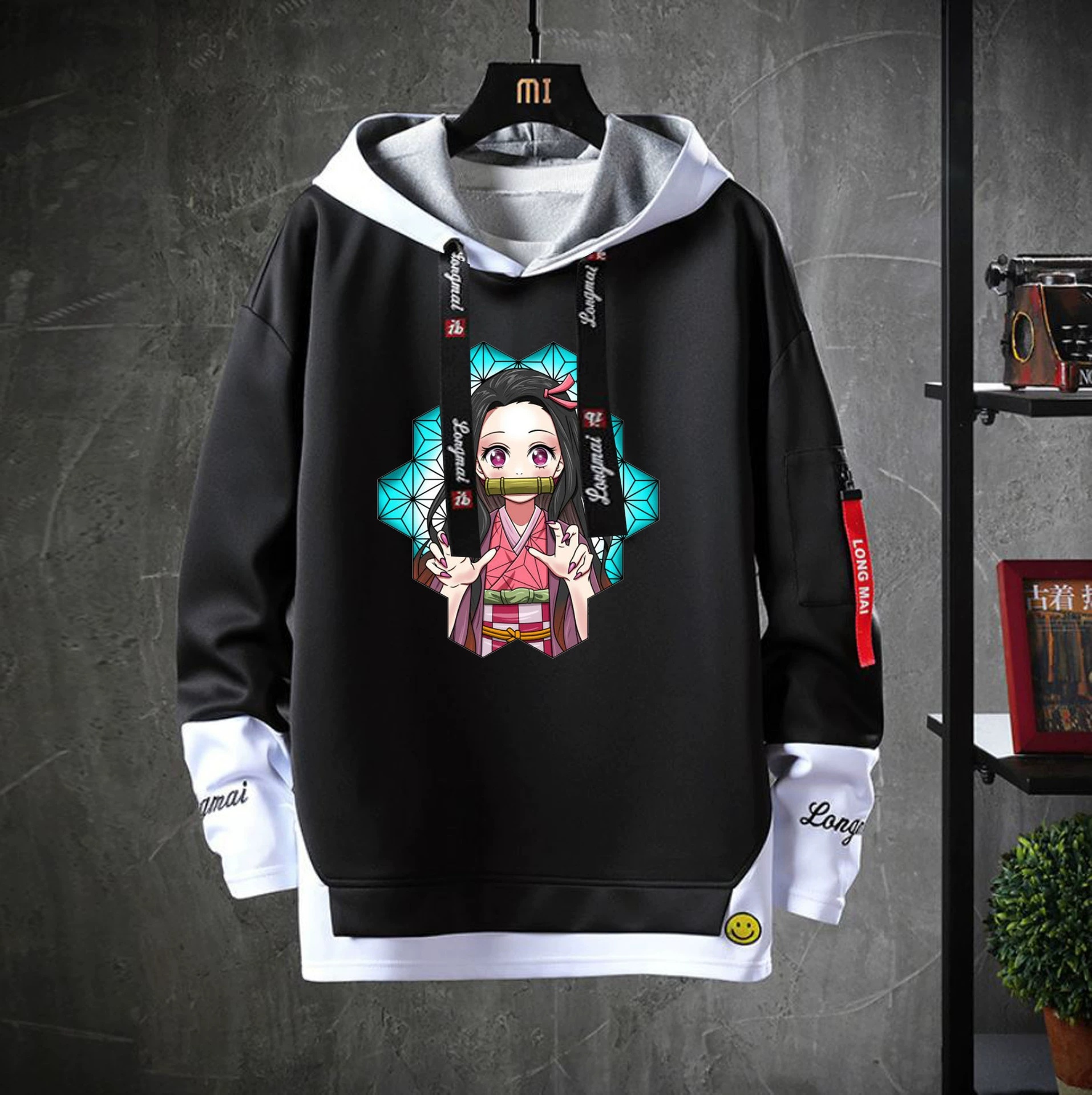 Demon slayer kimets anime hoodie