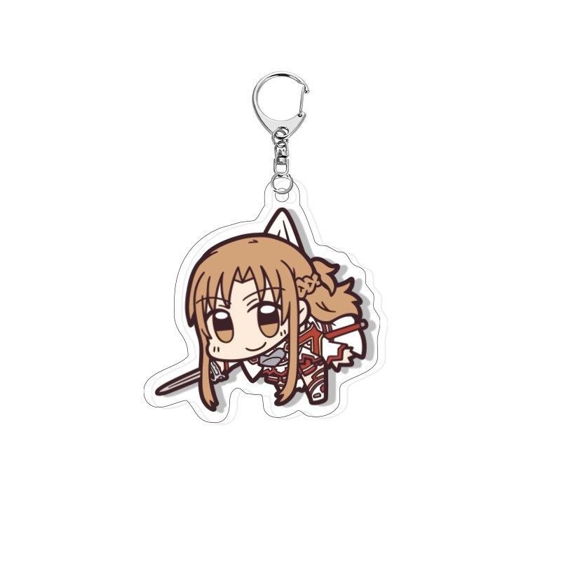 Sword art online anime keychain
