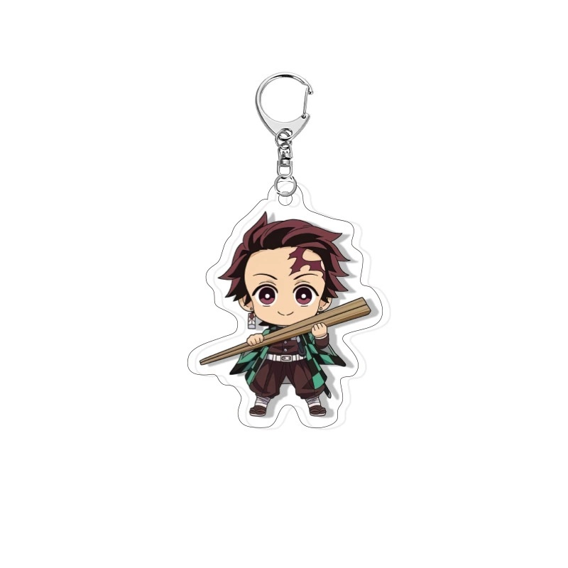 Demon slayer kimets anime keychain