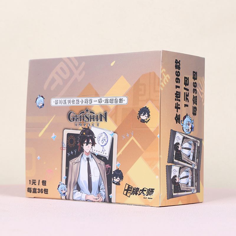 Genshin Impact anime card 36pcs a set