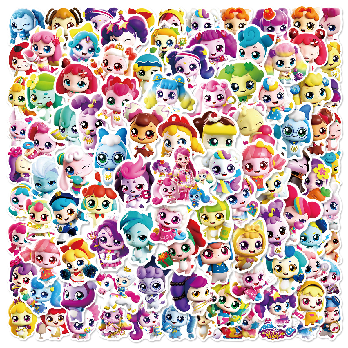 My little pony anime stickers 100pcs a set