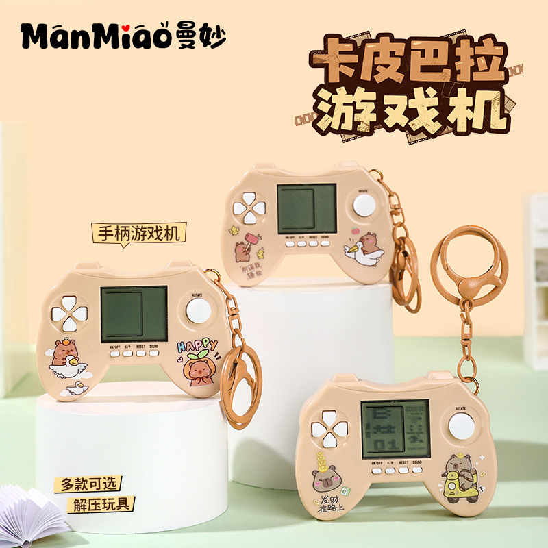 Capybara anime games console